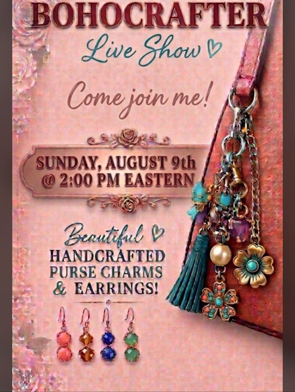 LIVE SHOW FLYER FOR 08/092026 SHOW